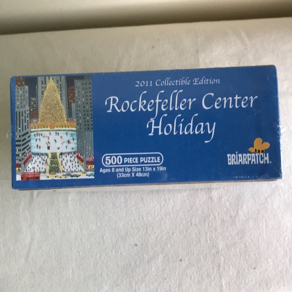 New Briar patch Jigsaw Puzzle 🧩Rockefeller Center Holiday 500 pieces 2011 - Picture 3 of 9